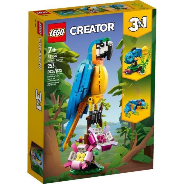 LEGO Creator Egzotikus papagáj (31136)